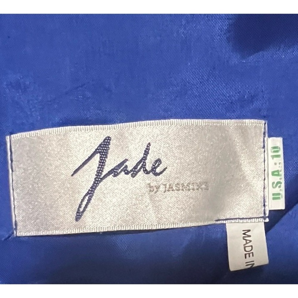 Jade By Jasmine Blue Formal‎ Dress SZ 10 - Picture 3 of 3